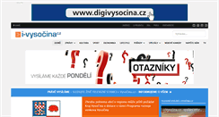 Desktop Screenshot of i-vysocina.cz