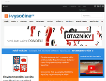Tablet Screenshot of i-vysocina.cz